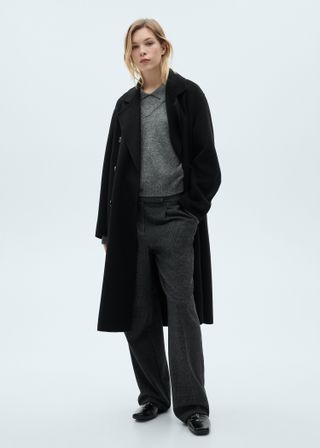 Handmade Oversized Wool Coat - Women | Mango Usa