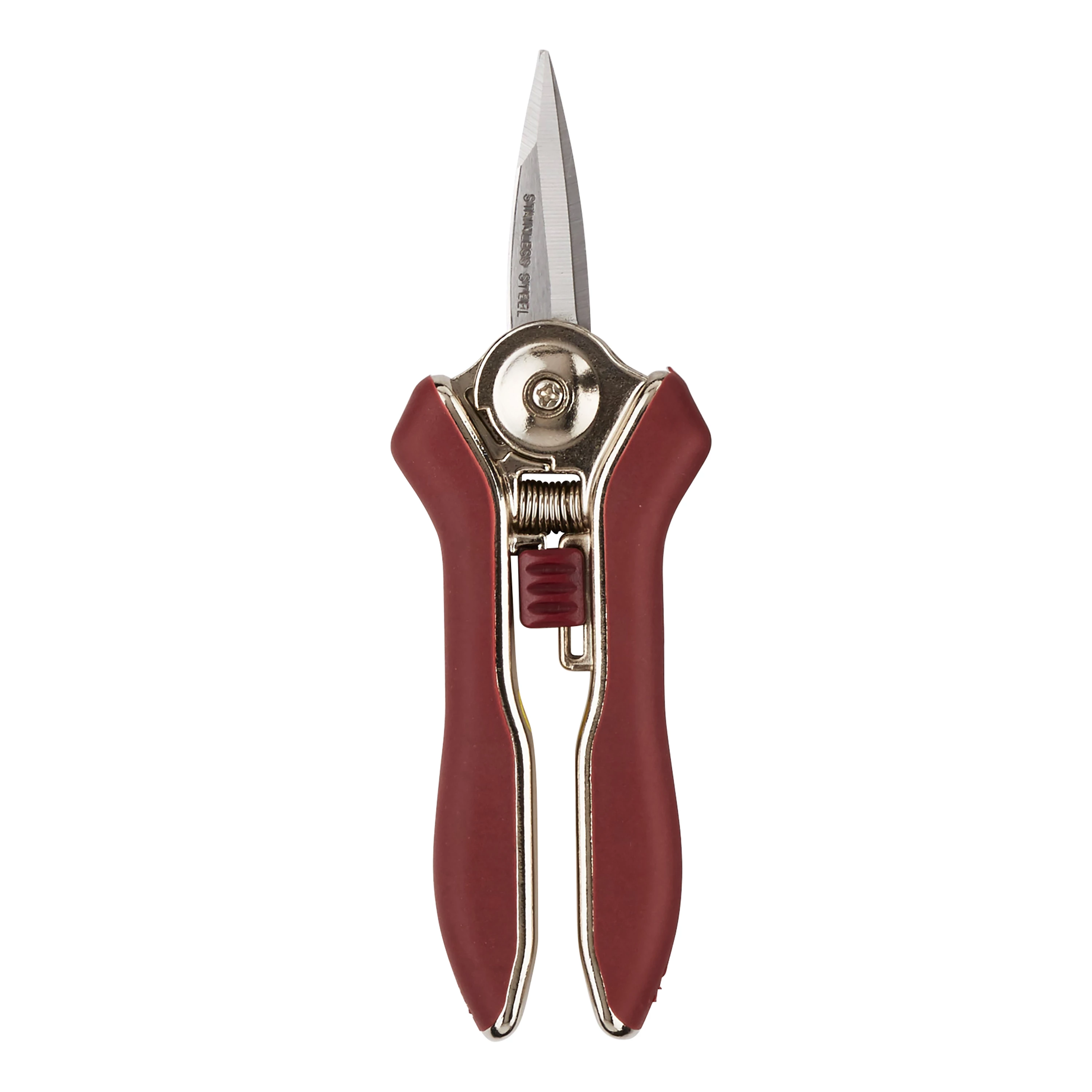 Kent &amp;amp; Stowe Carbon Steel &amp;amp; Red Precision Garden Snips (h) 200mm X (w) 120mm