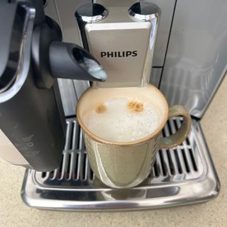 Testing Philips bean to cup coffee machine