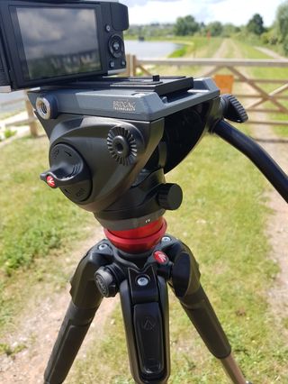 MANFROTTO Photo Video Hybrid Kit 500 head + 190 Aluminum Tripod