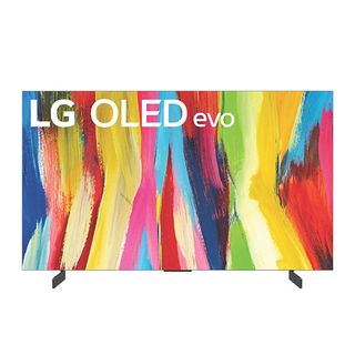 42-tommers LG C2 OLED TV