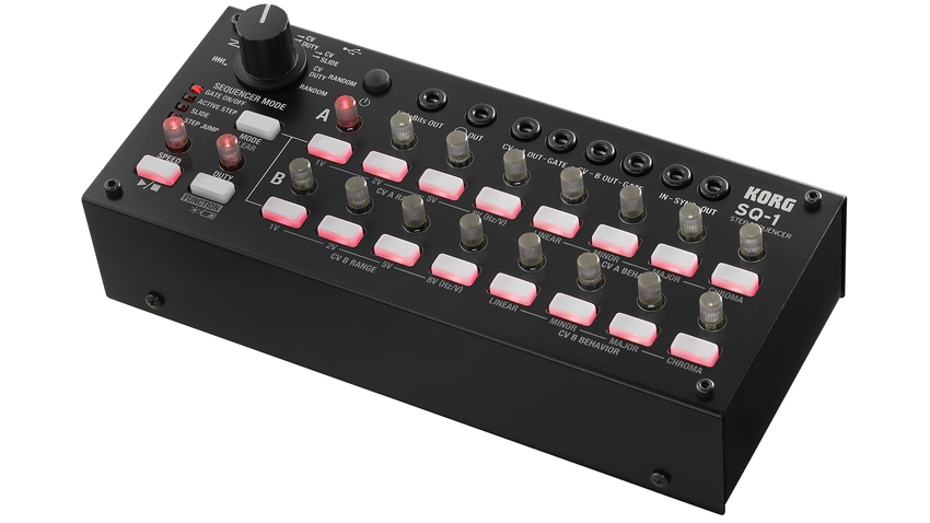 Korg SQ-1: one small box; lots of possibilities. Click for more photos.