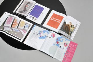 Selection of spreads from Folio, Interview and Global Design sections