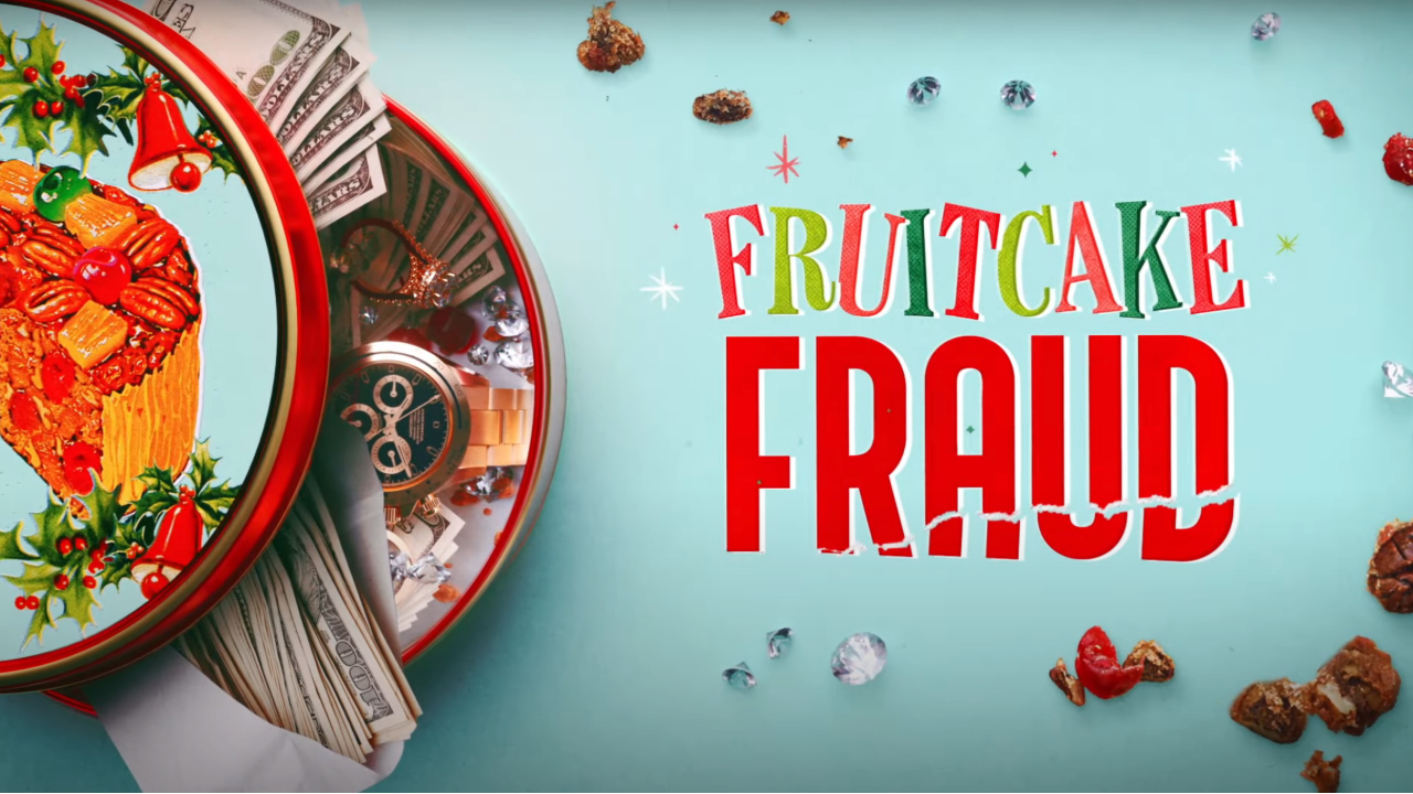 Fruitcake Fraud Title Card
