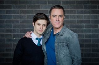 Cel Spellman and James Nesbitt in Cold Feet