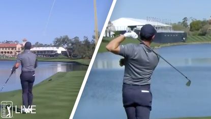 McIlroy Makes 8 On TPC Sawgrass 18th