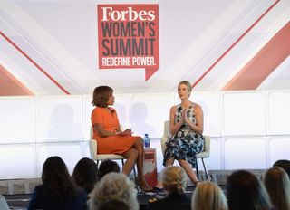 Gayle King and Ivanka Trump at the Forbes Women's Summit
