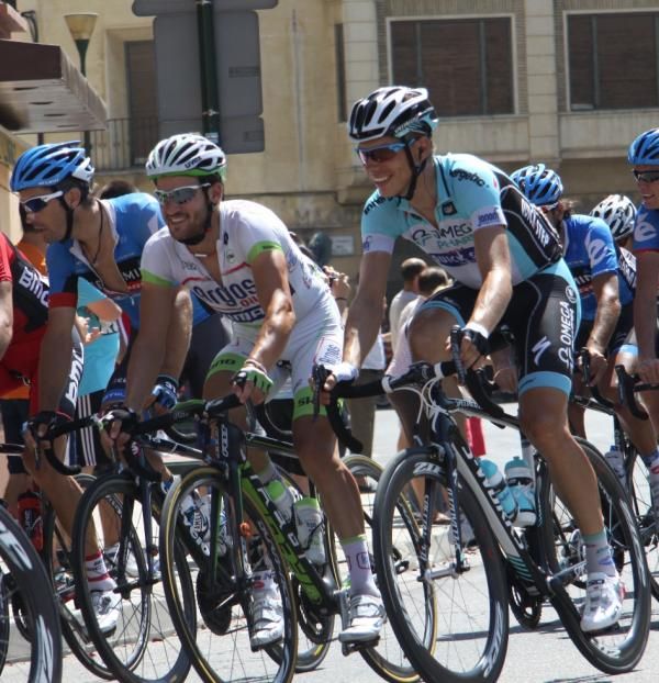 Tony Martin (Omega Pharma Quickstep) jokes