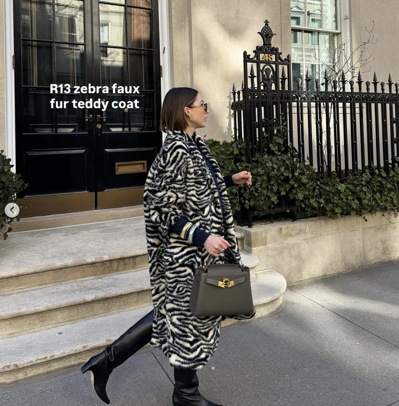 Faux fur coats