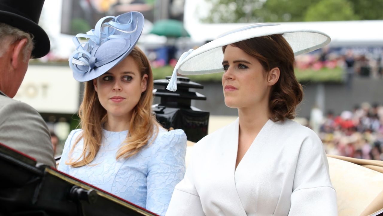 Princesses Beatrice and Eugenie