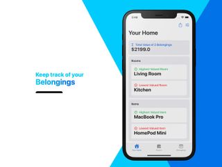 Belongings App Banner