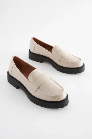 Bone White Forever Comfort® Chunky Loafers