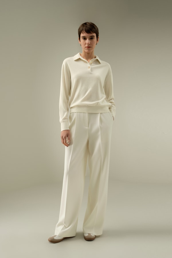 Baby Cashmere Polo Shirt