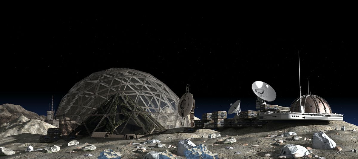 Mining the moon's water will require a massive infrastructure investment, but sh..