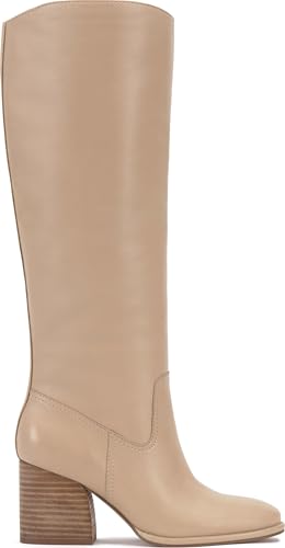Vince Camuto Women&#039;s Leila Knee High Boot, Soft Buff, 7