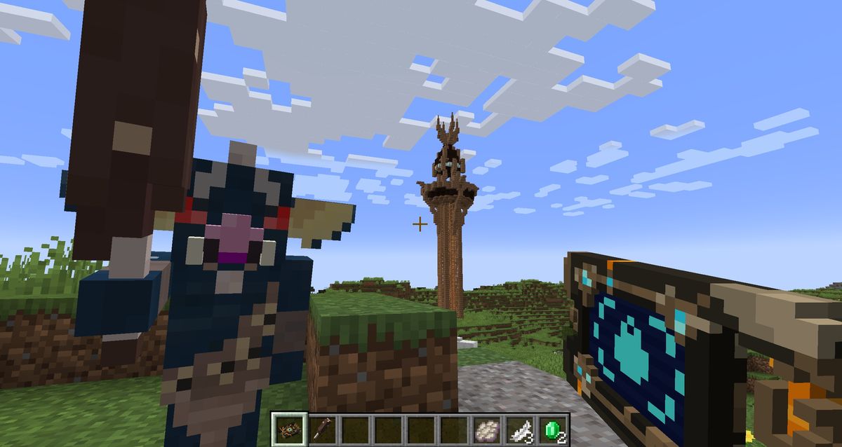 The Legend of Zelda has been faithfully remade in Minecraft without any mods