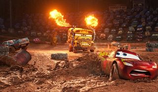 Cars 3 Lightning McQueen demolition derby