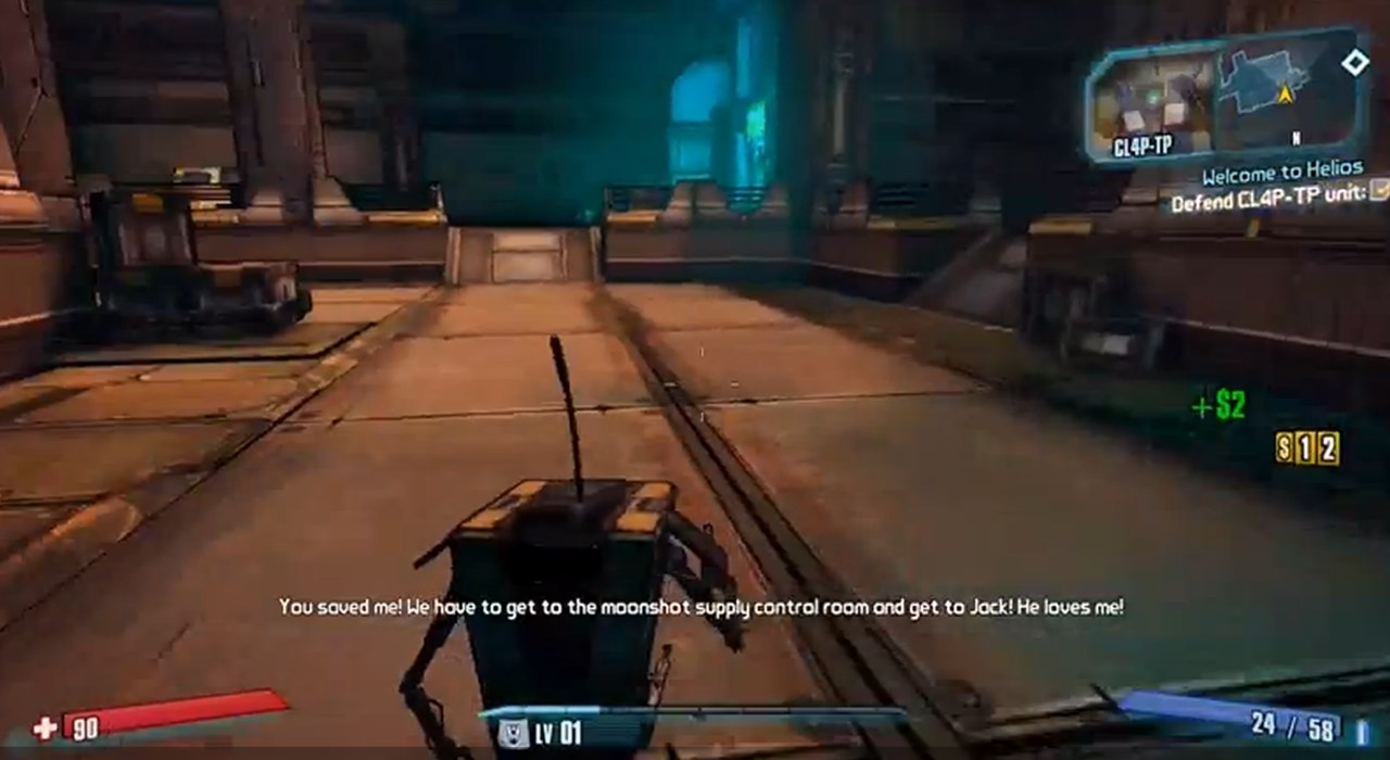 Borderlands The Pre Sequel Mod Enables Third Person Camera View Pc Gamer