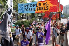 D.C. fossil fuel protest