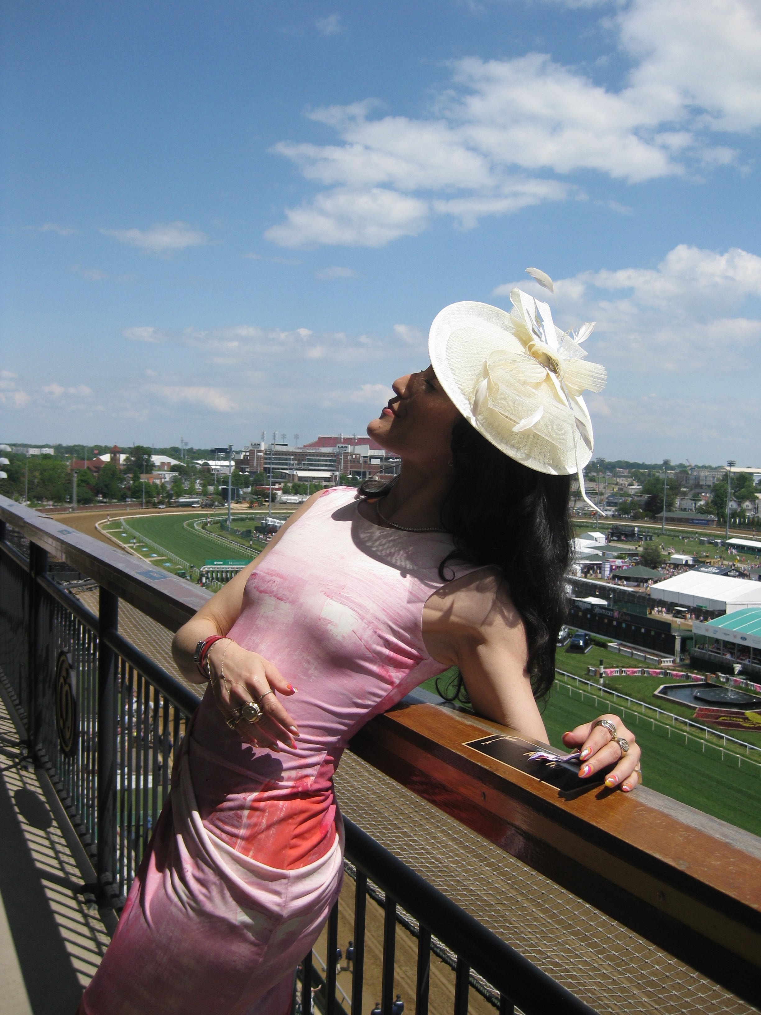 Georgia Benjamin at the Kentucky Derby 2026 with Longines