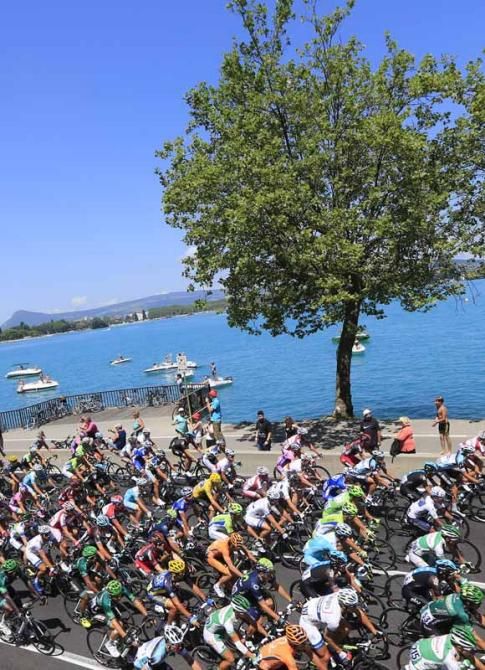 A view across Lake Annecy