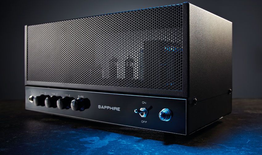 The Sapphire has a clean minimalist styling, and the perforated cover is also practical, easily dissipating heat from the valves