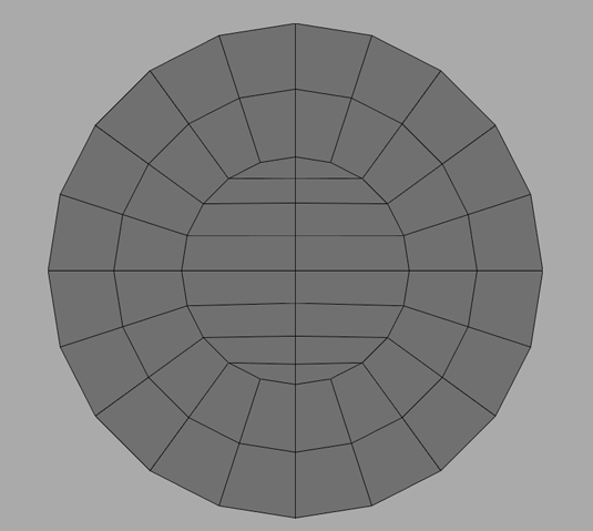 Fill in the cyclinder caps with clean, quad-faced topology