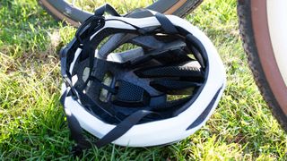 Kask Elemento helmet showing the internal 3D-printed Multipods