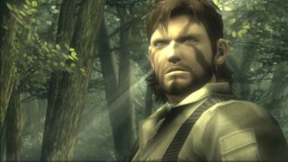 Screenshot of Snake's face in Metal Gear Solid Snake 3
