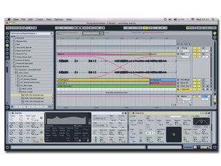 The Ableton Live 8 interface