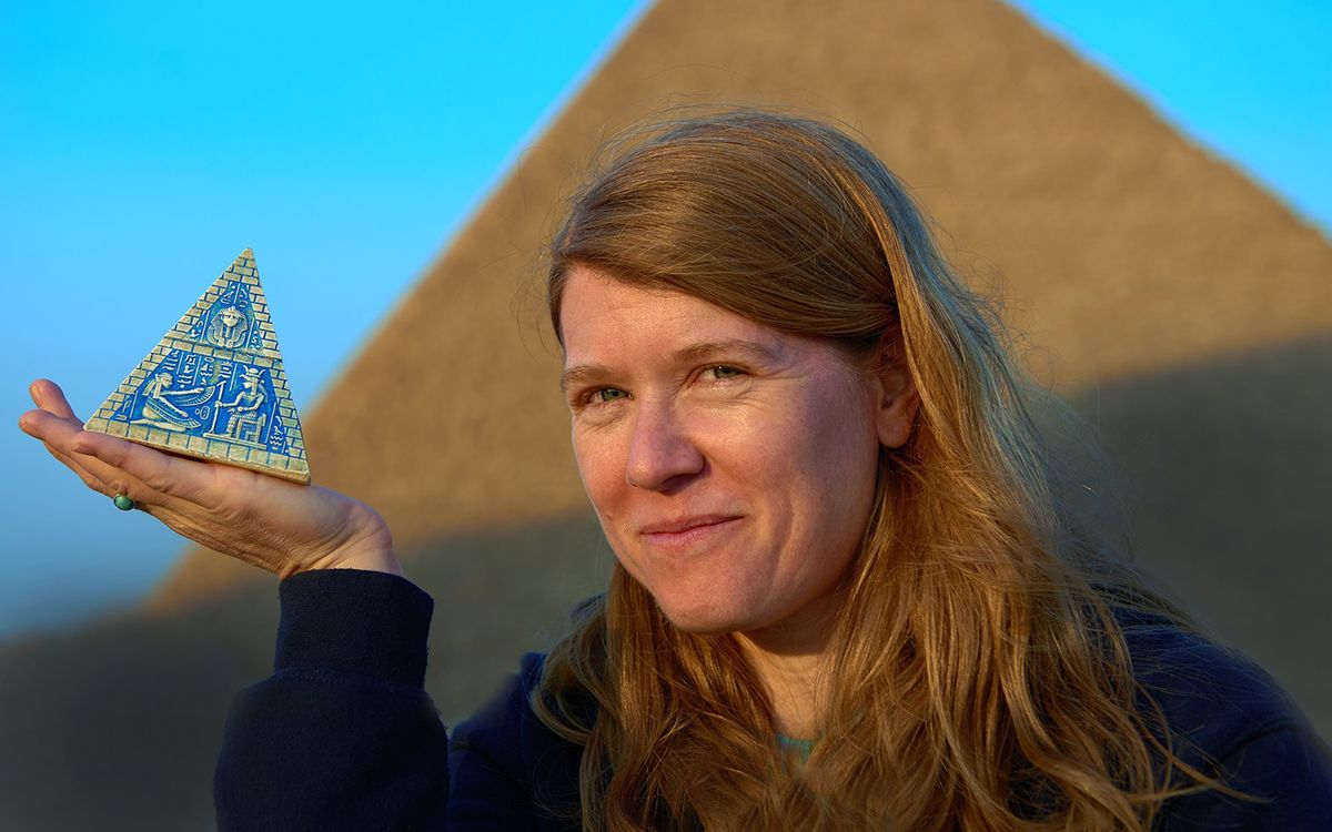  Archaeologist and author Sarah Parcak digs deep in her new book &quot;Archaeology From Space.&quot;