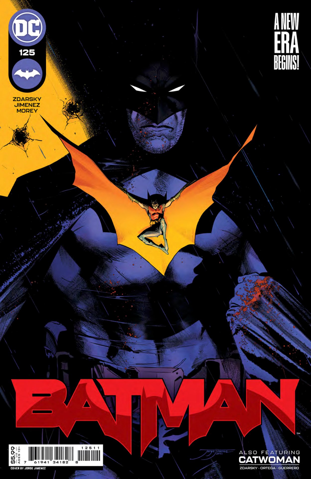 Portada de Batman #125