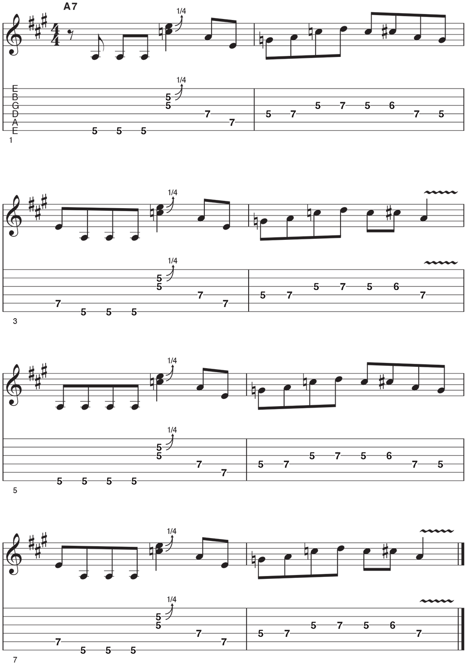 Mixolydian Lick
