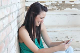 teenager, teen, cell phone, text message