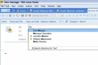 Lotus Notes email