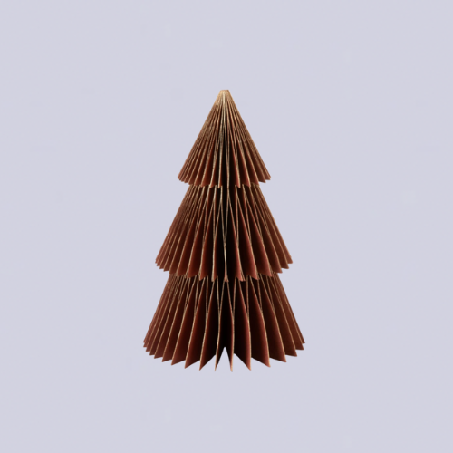 Burgundy tree decoration