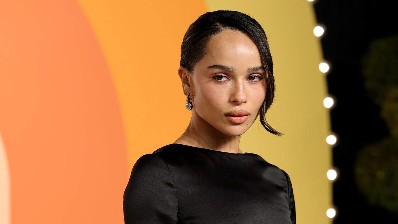 Zoë Kravitz attending the 2025 Oscars after party