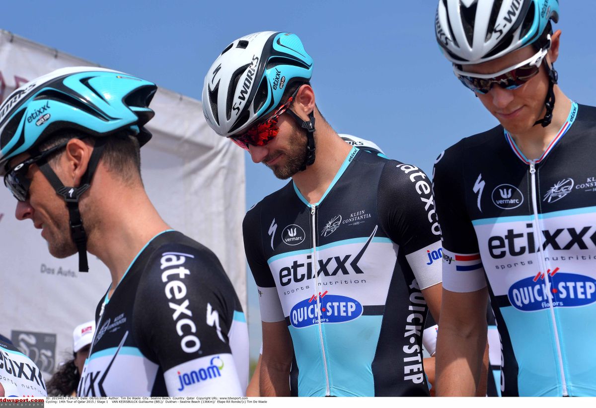 Guillaume Van Keirsbulck at the Tour of Qatar.