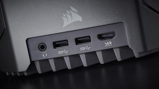 Front I/O ports for easy access