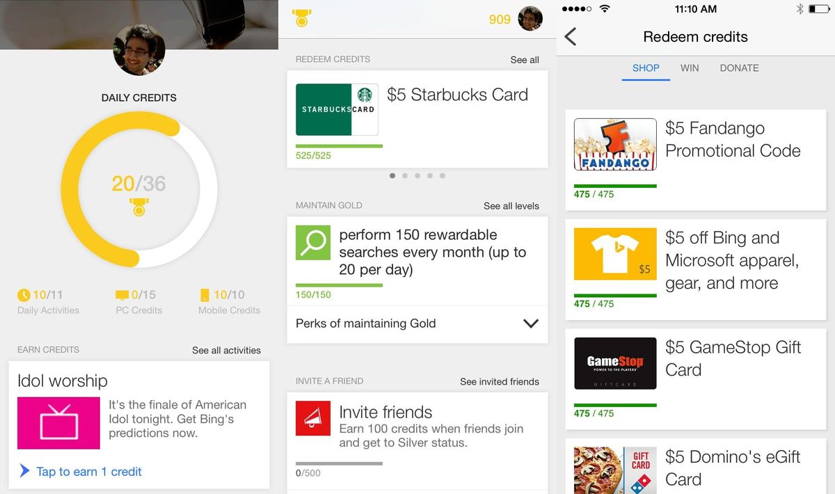 Microsoft Adds Faster Ways To Earn Bing Rewards On Mobile Browsers ...