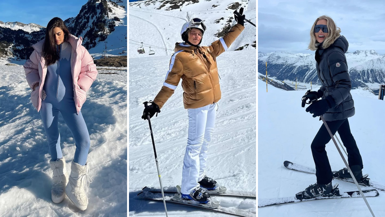 Influencers wearing the best ski jakets