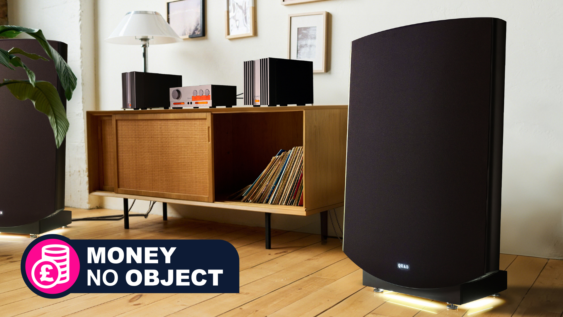 Quad's new Gen X ESL electro-static speakers look nothing like the 1957 originals, and I really, really want them