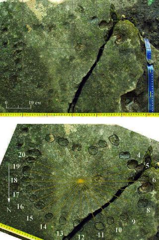 Sundial from Bronze Age Russia