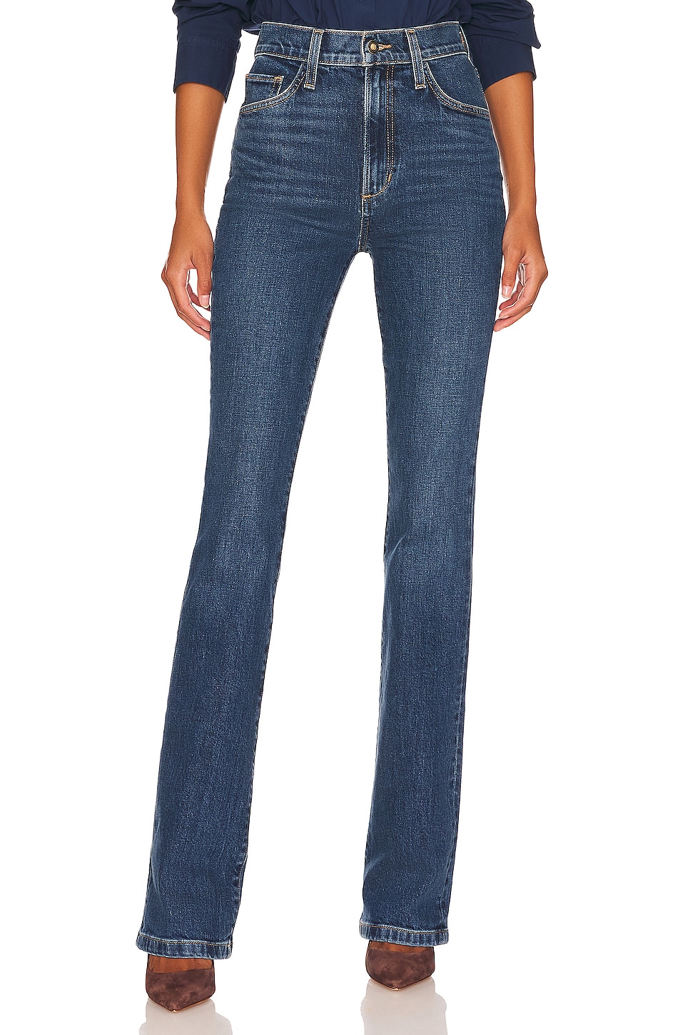 Valentina Super High Rise Boot Cut Jeans