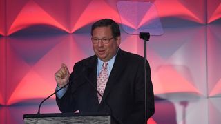 EVP and Chief Diversity Officer Comcast Corporation David L. Cohen speaks at the 2014 Women in Cable Telecommunications Leadership Conference on September 15, 2014 in New York City.