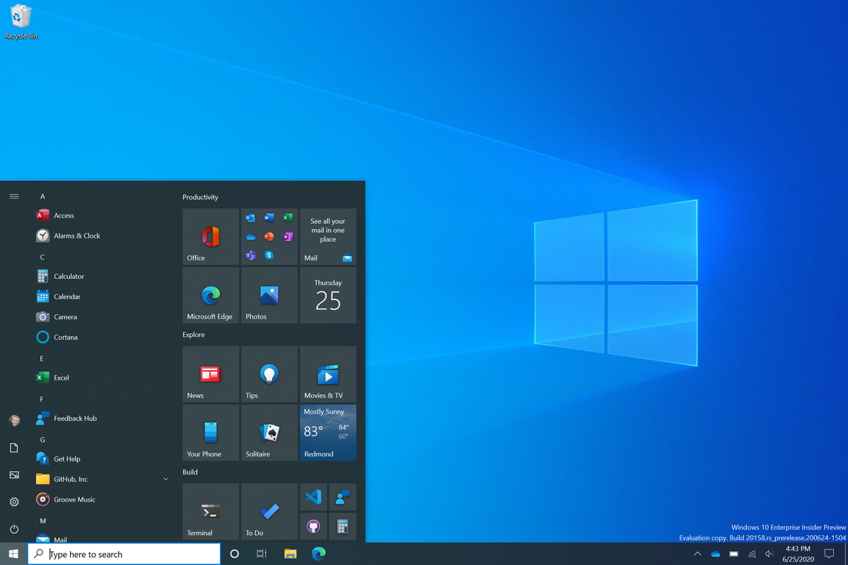 Windows 10 Start Menu Could Get This Modern Design Overhaul