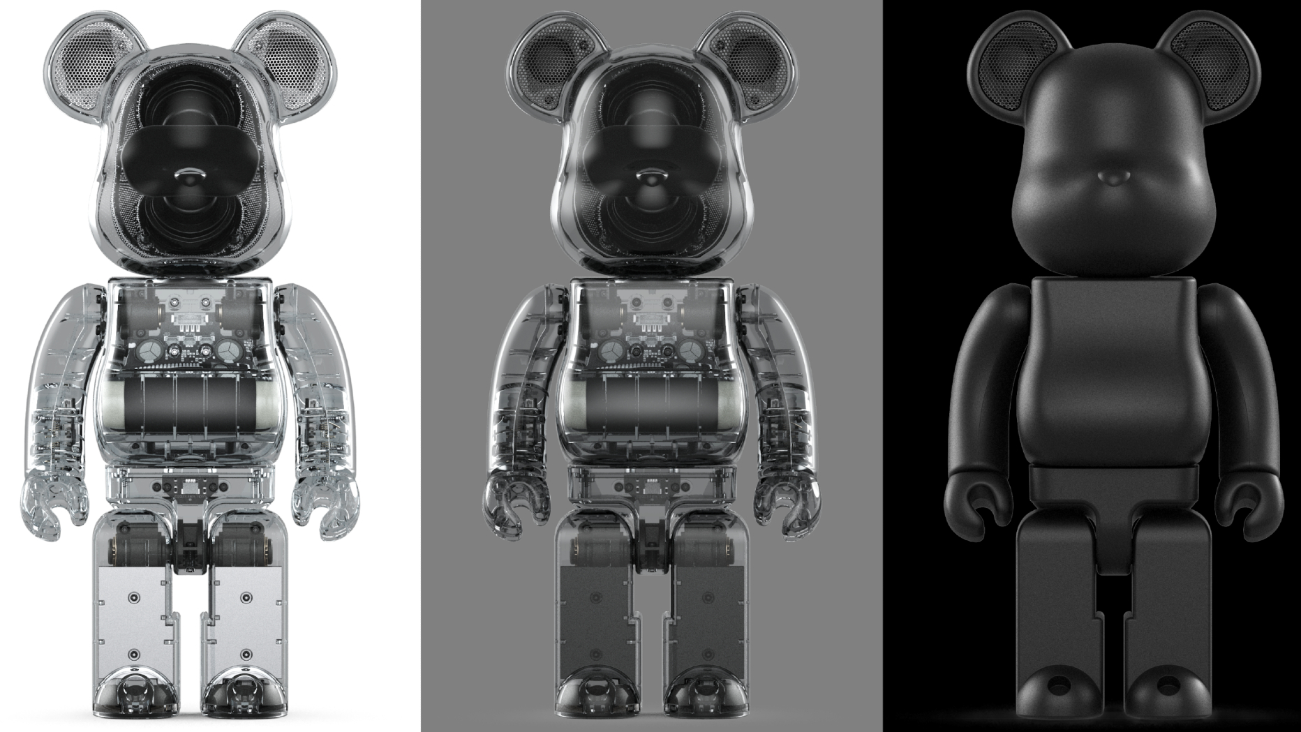 There's Y2K kitsch, and then there's this outrageously priced Bearbrick  Bluetooth speaker
