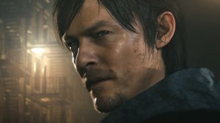 digitally rendered Norman Reedus looking over shoulder