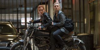 Scarlett Johansson and Florence Pugh in Black Widow