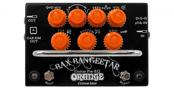 Orange Bax Bangeetar Guitar Pre-EQ review | MusicRadar